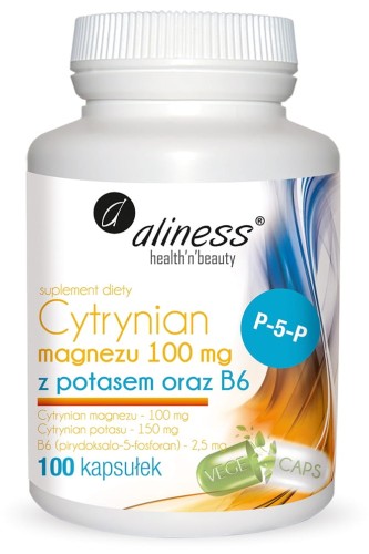 Packshot Cytrynian Magnezu 100 mg z potasem 150 mg oraz B6.jpg