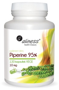 ALINESS PIPERINE 95% Piperyna 120 kaps. VEGE