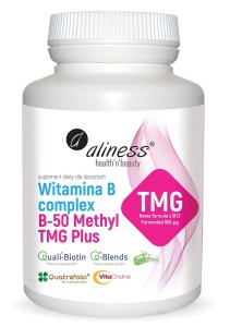 ALINESS Witamina B-50 complex metylowana 100 kaps.