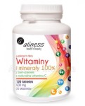 Aliness Witaminy i minerały 100% 120 tabl.