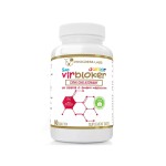 VIRBLOKER JUNIOR 5 mg - Cynk Chelatowany 60 tab do ssania o smaku malinowym