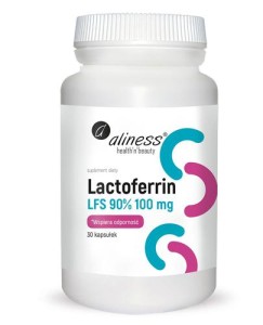 Aliness Lactoferrin LFS 90% 100mg 60 kaps
