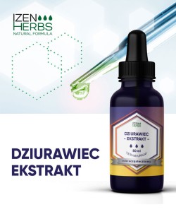 Dziurawiec wyciąg 50ml krople Izen Labs