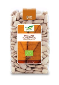 BIO PLANET Migdały blanszowane BIO 350g
