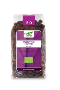 BIO PLANET Rodzynki sułtanki bezglutenowe BIO 400g