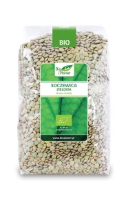 BIO PLANET Soczewica zielona BIO 1kg
