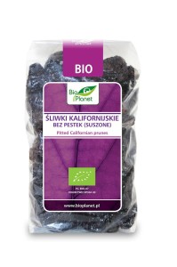 BIO PLANET Śliwki kalifornijskie bez pestek bezglutenowe BIO 400g
