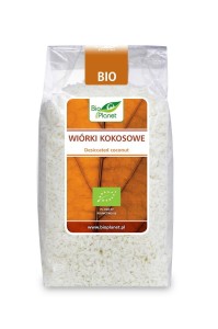 BIO PLANET Wiórki kokosowe bezglutenowe BIO 200g