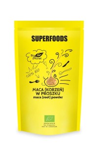 SUPERFOODS Maca (korzeń) w proszku BIO 150g BIO PLANET