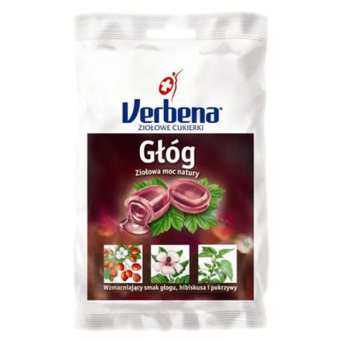 Cukierki ziołowe Głogowe 60g VERBENA