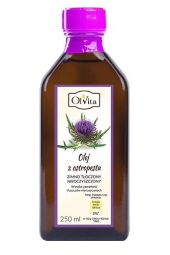 OLVITA Olej ostropestowy zimnotłoczony 250ml