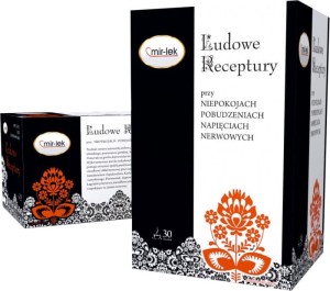 LUDOWE RECEPTURY napięcia nerwowe, stres, drażliwości 30 saszetek MIR-LEK