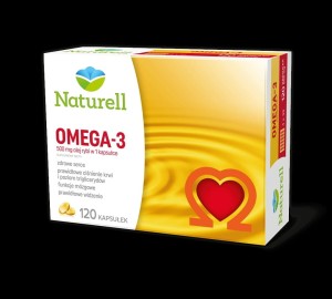 OMEGA-3 500mg, 120kaps. NATURELL