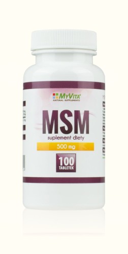 MyVita MSM tabletki 500mg 100tabl.