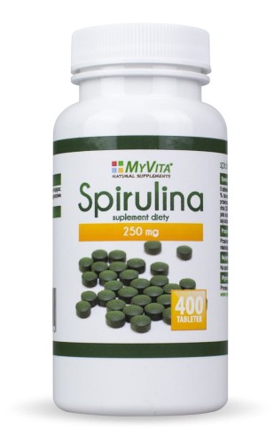 MyVita Spirulina tabletki 250mg, 400tab.