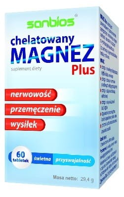SANBIOS Magnez Plus 60 tabl.
