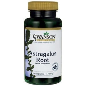 SWANSON Astragalus Root 470mg, 100kaps. - Traganek