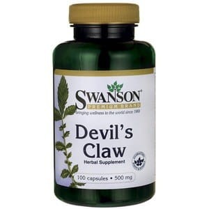 SWANSON Devil's Claw 500mg, 100kaps. - Diabelski szpon