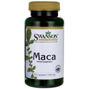 SWANSON Maca 500mg, 100kaps.