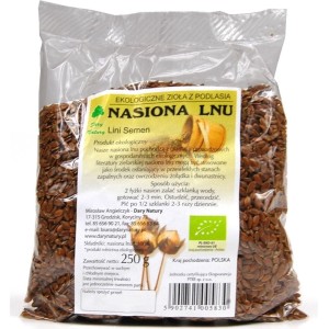 Len nasiona BIO 250g DARY NATURY
