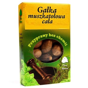 Gałka muszkatołowa cała 30g DARY NATURY