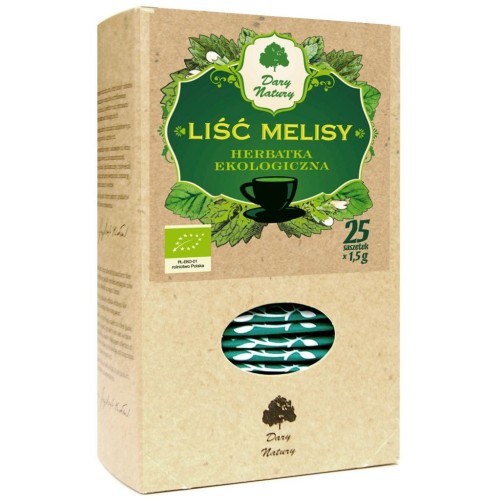 Melisa liść fix BIO 25*1,5g DARY NATURY