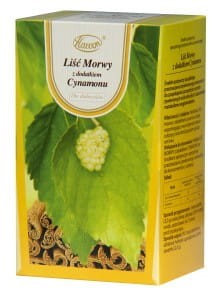 Morwa liść z cynamonem fix 20*2g KAWON