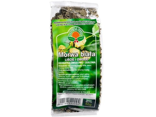 NATURA-WITA herbata Morwa Biała - liście i owoce 50g