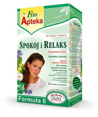 F6 Spokój i relaks herbata 20*2g MALWA
