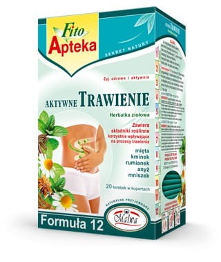 F12 Aktywne trawienie herbata 20*2g MALWA