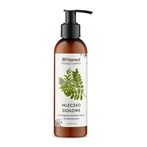 Mleczko do demakijażu lukrecja i szałwia 200ml FITOMED