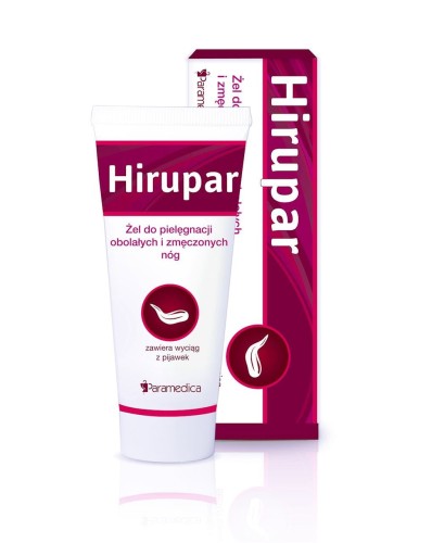 Hirupar żel z wyciągiem z pijawek 100g PARAMEDICA