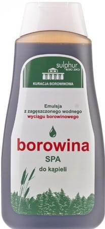Emulsja borowinowa do kąpieli SPA 500g SULPHUR