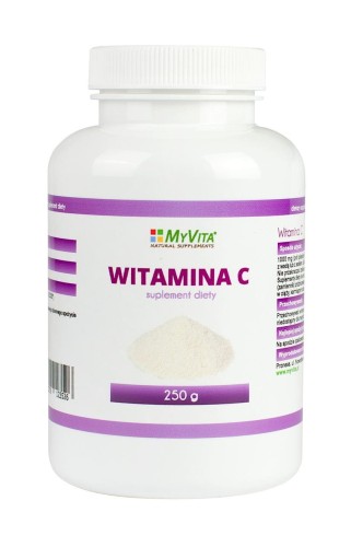 MyVita Witamina C proszek 250g - kwas L-Askorbinowy