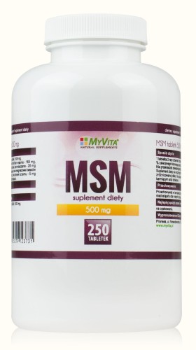 MyVita MSM tabletki 500mg 250tabl.