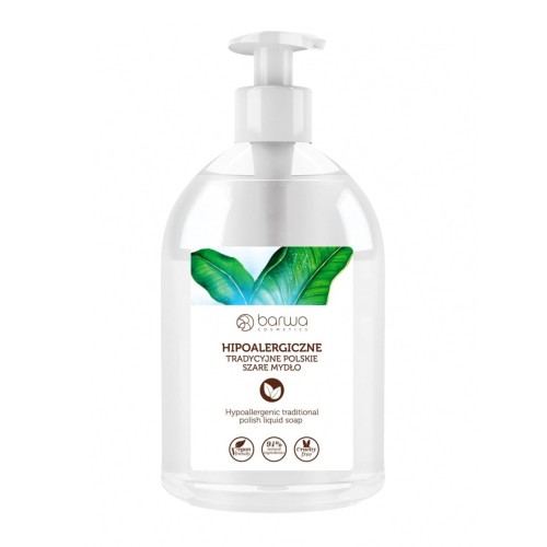 Mydło SZARE w płynie 500ml BARWA