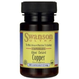 SWANSON Albion Chelat Miedzi 2mg, 60kaps.