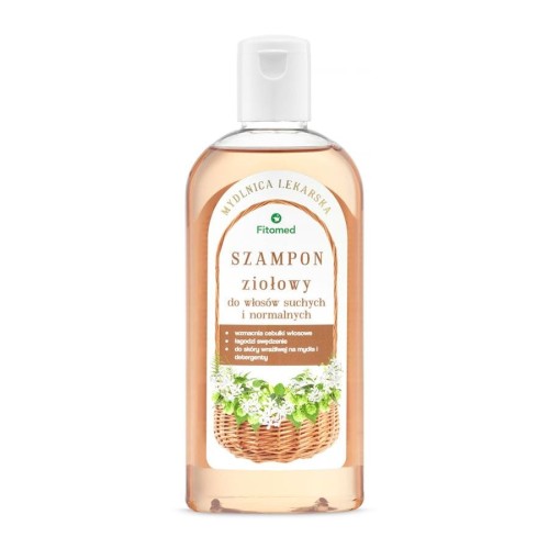 Szampon ziołowy (tradycyjny) do włosów suchych i normalnych 250ml FITOMED