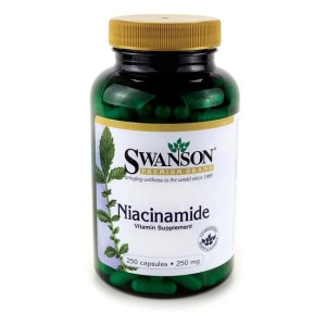 SWANSON Niacinamide 250mg, 250kaps. - Niacyna