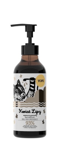 YOPE Żel pod prysznic naturalny Kwiat Lipy 400ml
