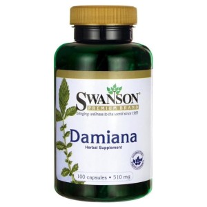 SWANSON Damiana 510mg, 100kaps.