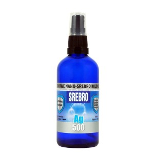 Mikro-Srebro koloidalne SPRAY Ag500 50ppm 100ml PRO AKTIV