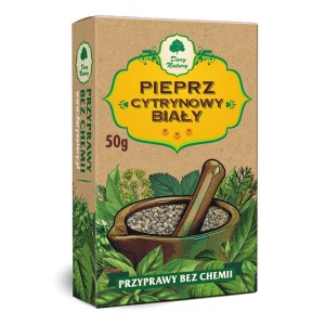 Pieprz cytrynowy biały 50g DARY NATURY