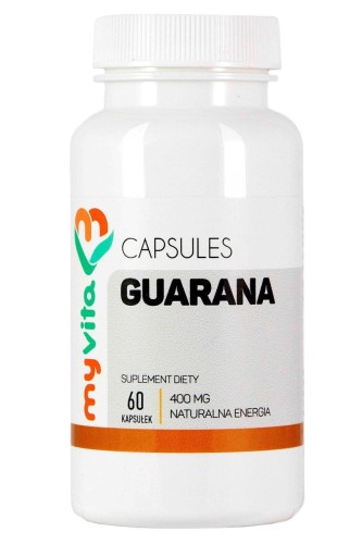 MyVita Guarana 400mg, 60kaps.