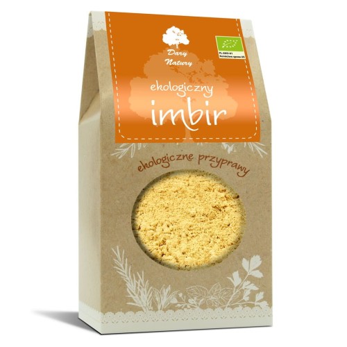 Imbir mielony BIO 200g DARY NATURY