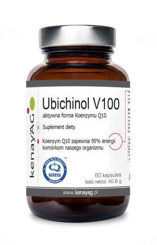 KENAY Ubichinol 100mg, 60kaps. - aktywny Koenzym Q10