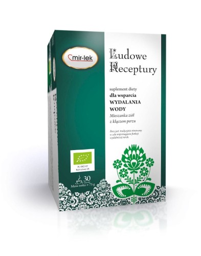 LUDOWE RECEPTURY EKO wydalanie wody FIX 20 saszetek MIR-LEK