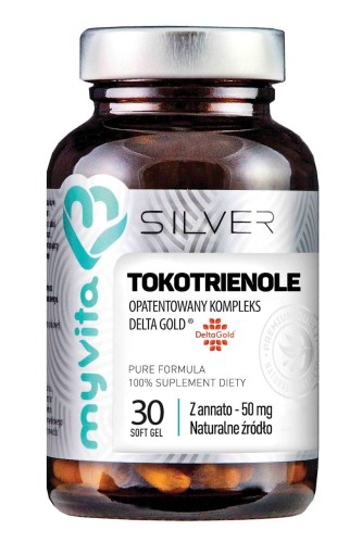 SILVER Tokotrienole DeltaGold z annato 50mg, 30kaps. MyVita