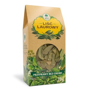 Liść laurowy - duży kartonik 70g DARY NATURY