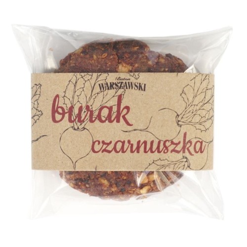CIASTKO WARSZAWSKIE Burak i czarnuszka 60g